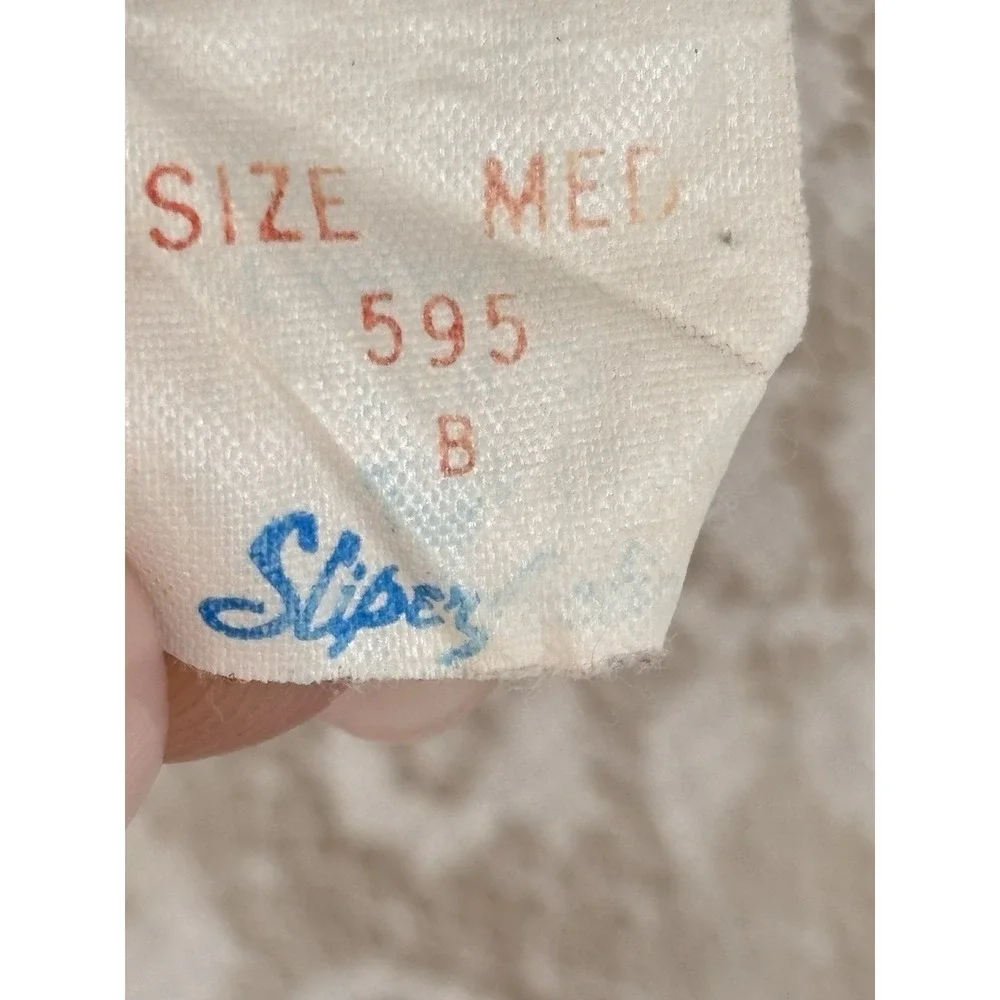 Vintage Camisole w/  Hidden Travel Passport Pouch Sliperfection Ivory Silky Lace